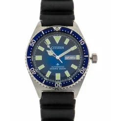 CITIZEN Duikershorloge met automatisch uurwerk en e wijzerplaat-Heren Horloges