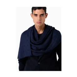 Emporio Armani Eagle Jacquard Modal Viscose Sjaal-Heren Sjaals