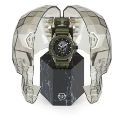Philipp Plein Ecoceramic Military Green Horloge-Heren Horloges