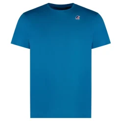 K-Way Edouard Katoenen T-shirt met ronde hals-Heren Shirts