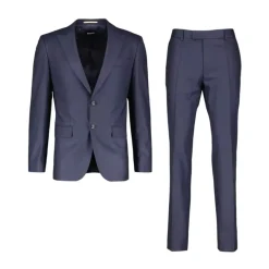 Hugo Elegant Modern Single-Breasted Pak-Heren Kostuums