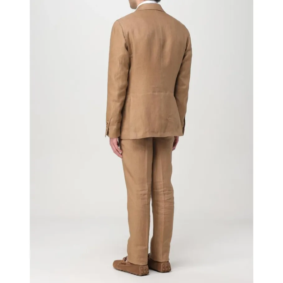 Lardini Elegante e Linnen Tweedelig Pak-Heren Kostuums