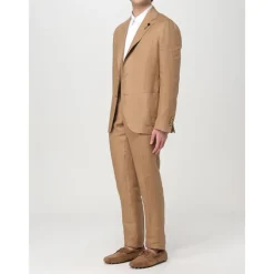 Lardini Elegante e Linnen Tweedelig Pak-Heren Kostuums