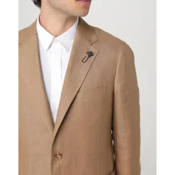 Lardini Elegante e Linnen Tweedelig Pak-Heren Kostuums