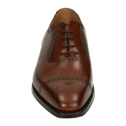 Crockett & Jones Elegante Cognac Leren Business Schoenen-Heren Nette Schoenen