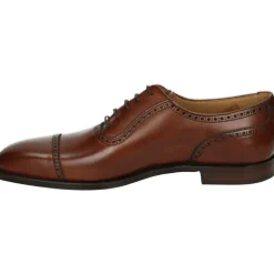 Crockett & Jones Elegante Cognac Leren Business Schoenen-Heren Nette Schoenen