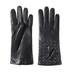 Restelli Guanti Elegante dames leren kasjmier handschoenen-Heren Handschoenen