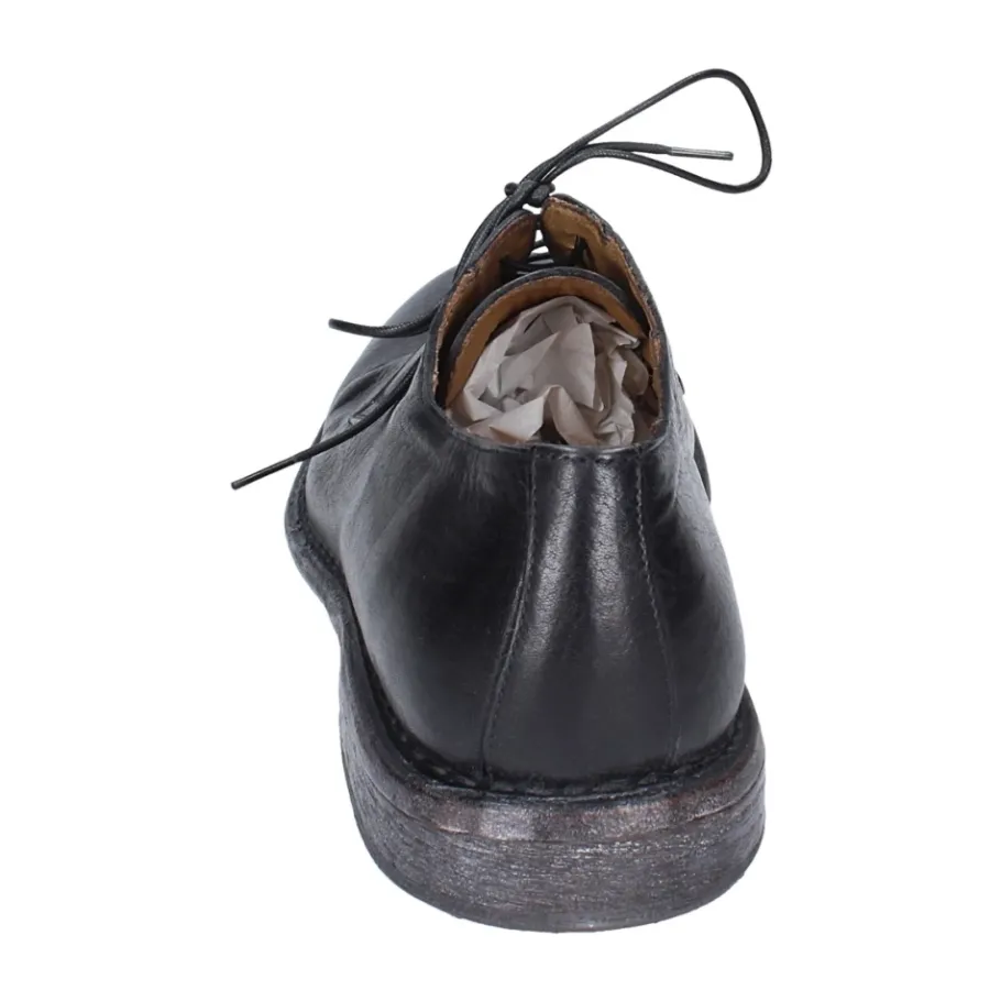 MOMA Elegante Vintage Lederschoenen-Heren Nette Schoenen