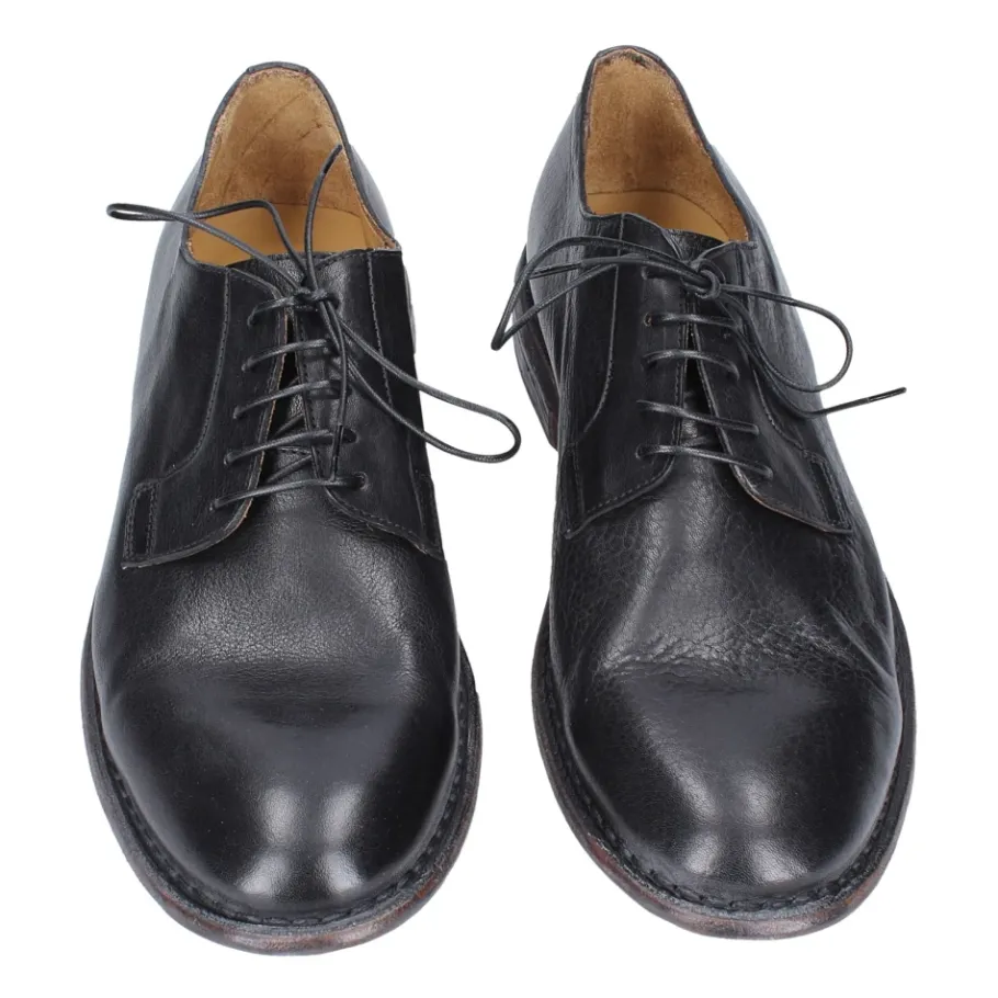 MOMA Elegante Vintage Lederschoenen-Heren Nette Schoenen