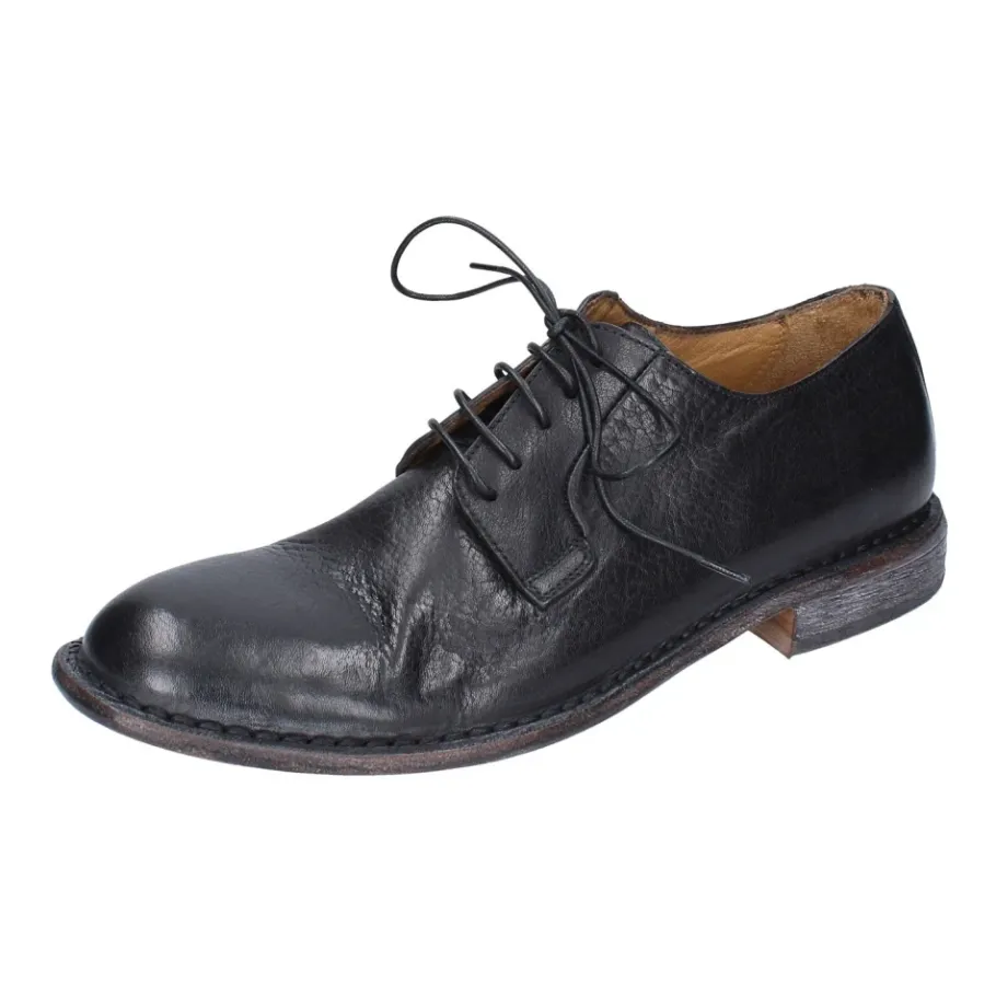 MOMA Elegante Vintage Lederschoenen-Heren Nette Schoenen
