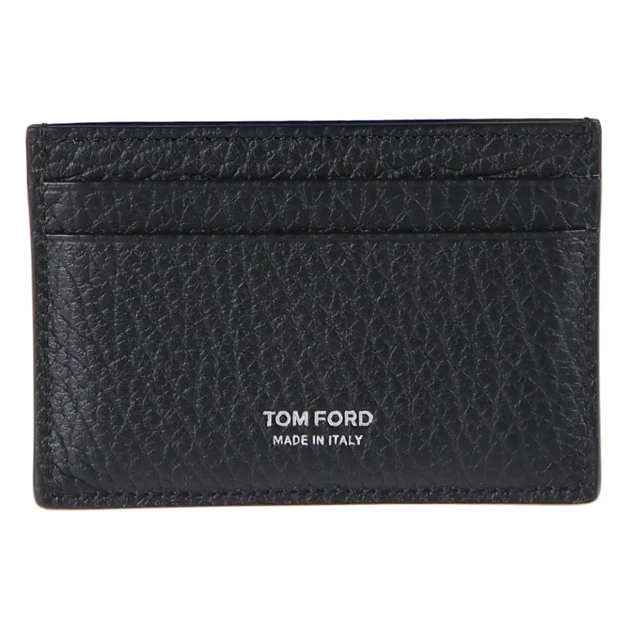 Tom Ford Elongated T Line Classic Creditcardhouder-Heren Portefeuilles