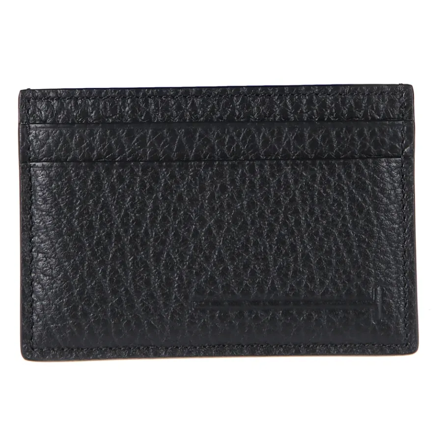 Tom Ford Elongated T Line Classic Creditcardhouder-Heren Portefeuilles