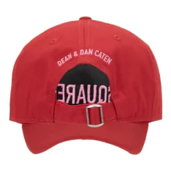 Dsquared2 Embossed Logo Baseball Cap Fibbia-Heren Petten