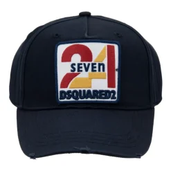 Dsquared2 Embossed Logo Baseball Cap Fibbia-Heren Petten