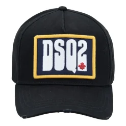 Dsquared2 Embossed Logo Baseball Cap Fibbia-Heren Petten