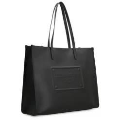 Dolce & Gabbana Embossed Logo Tote Bag-Heren Tassen