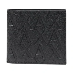 Armani Exchange Embossed Logo Wallet-Heren Portefeuilles