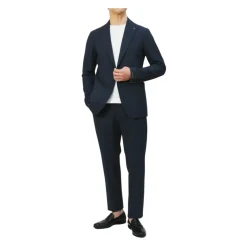 Tagliatore Embossed Suit Set-Heren Kostuums