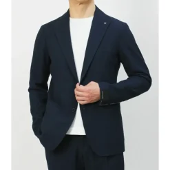 Tagliatore Embossed Suit Set-Heren Kostuums