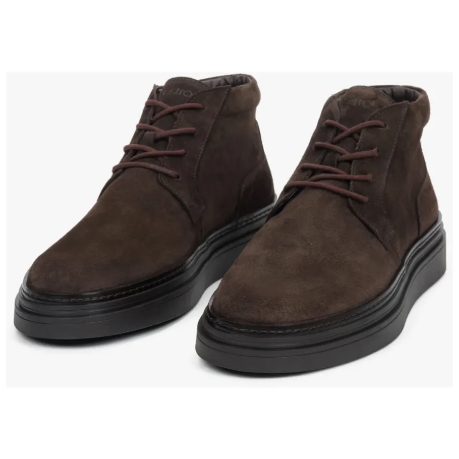 Estro Enkellaarsjes met veters-Heren Laarzen