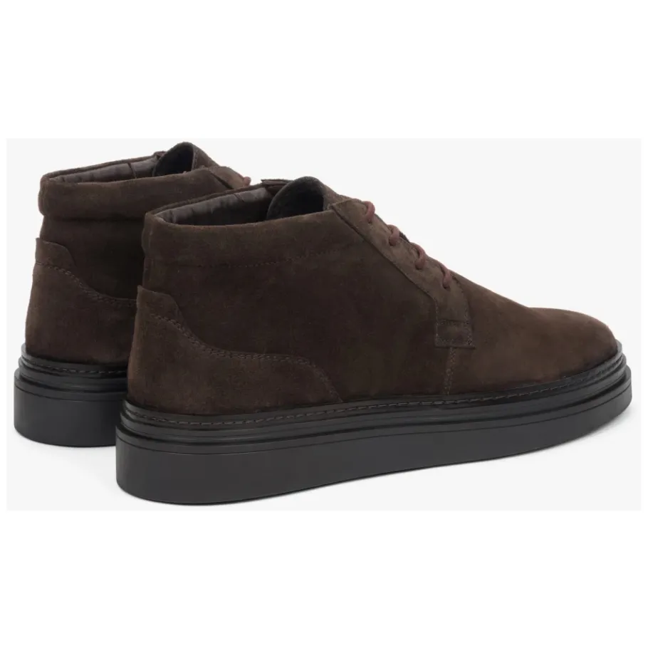 Estro Enkellaarsjes met veters-Heren Laarzen