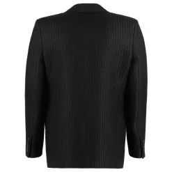 Saint Laurent Enkelrijige jas met één knoop-Heren Jassen