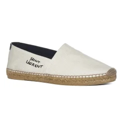 Saint Laurent Espadrilles met Geborduurd Logo-Heren Espadrilles