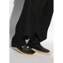 Dolce & Gabbana Espadrilles met logoplaatje-Heren Espadrilles