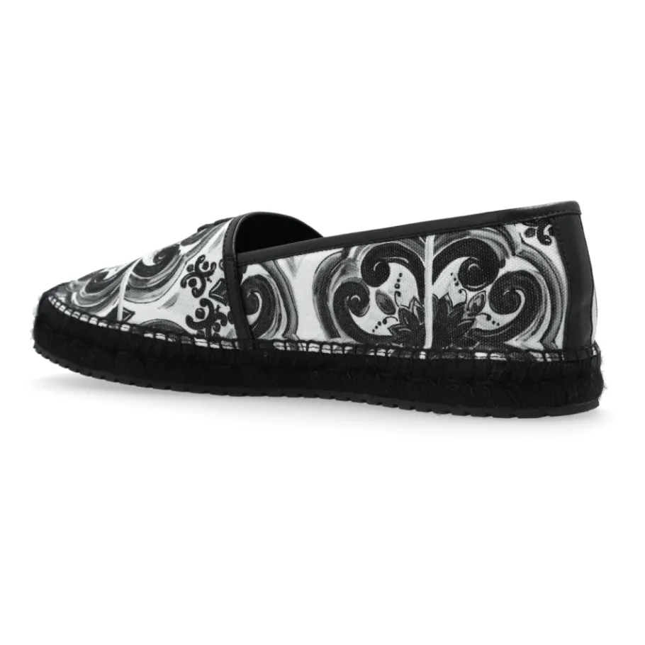 Dolce & Gabbana Espadrilles met Majolica-print-Heren Espadrilles