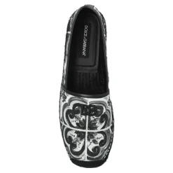 Dolce & Gabbana Espadrilles met Majolica-print-Heren Espadrilles