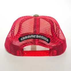 Chrome Hearts Eyechart Trucker Hat-Heren Petten
