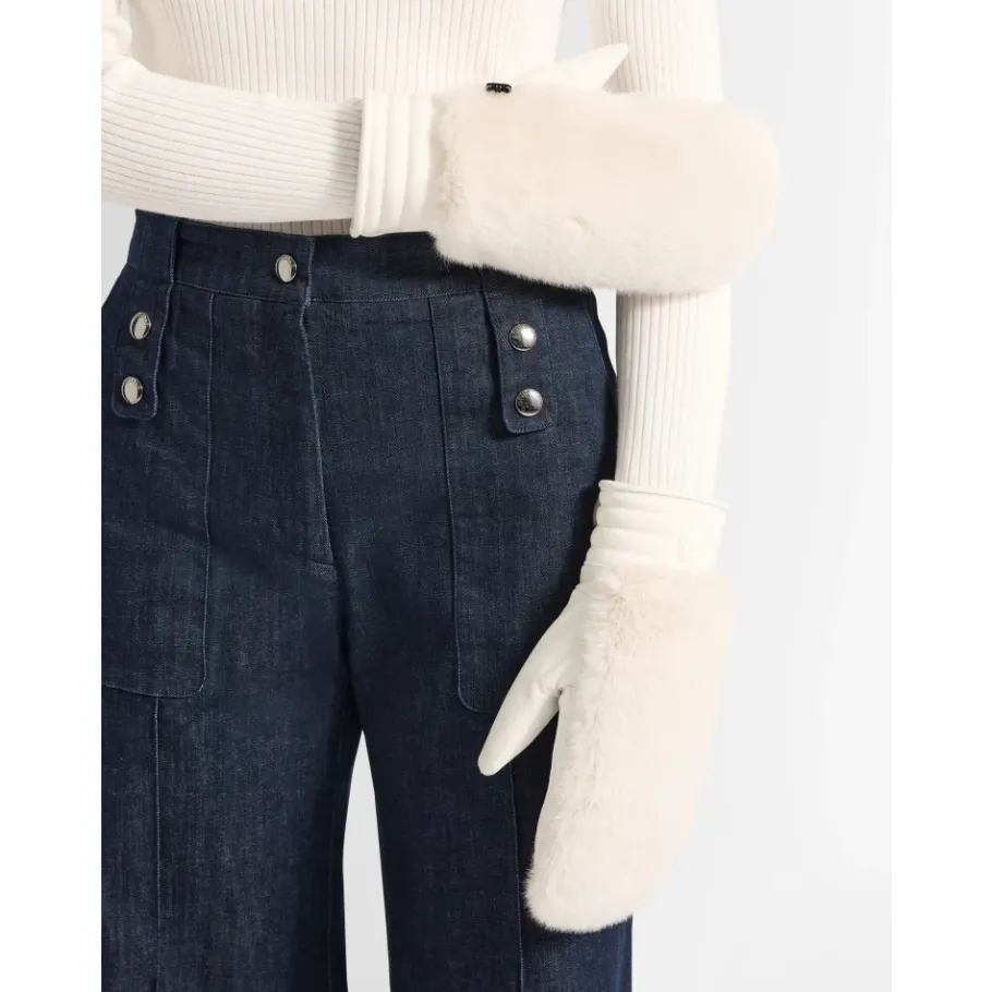 Fusalp Fake Fur Ski Handschoenen-Heren Handschoenen