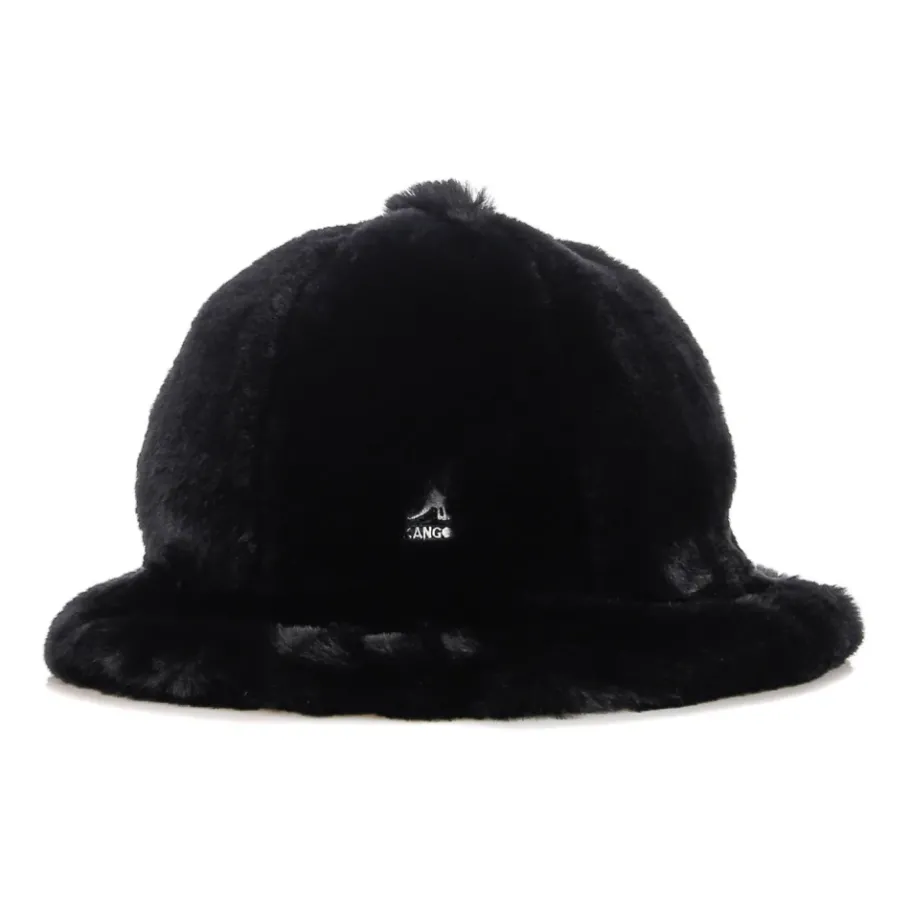 Kangol Faux Fur Bucket Hat Casual-Heren Hoeden