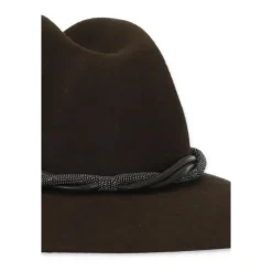 Brunello Cucinelli Fedora Monile Hat-Heren Hoeden