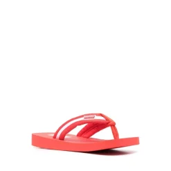 Kenzo Felrode zomersandalen met hak van 2,5 cm-Heren Slippers