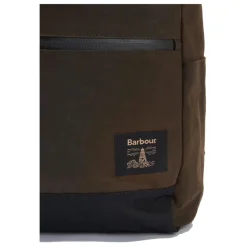 Barbour Field Roll Top Gewaxte Rugzak-Heren Rugzakken