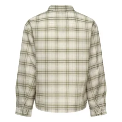 REPRESENT Flanellen Knoopshirt, Groen/-Heren Overhemden