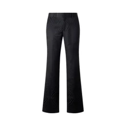 Roberto Cavalli Flared broek met tijgerprint-Heren Broeken