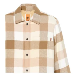 Timberland Fleecegevoerde Overshirt-Heren Overhemden
