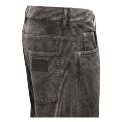 Dolce & Gabbana Fluwelen Broek 5 Zak Stijl-Heren Broeken