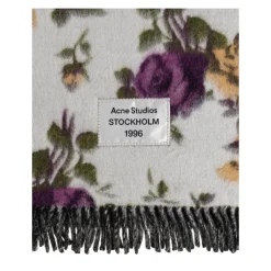 Acne Studios Fringed Wool Scarf-Heren Sjaals
