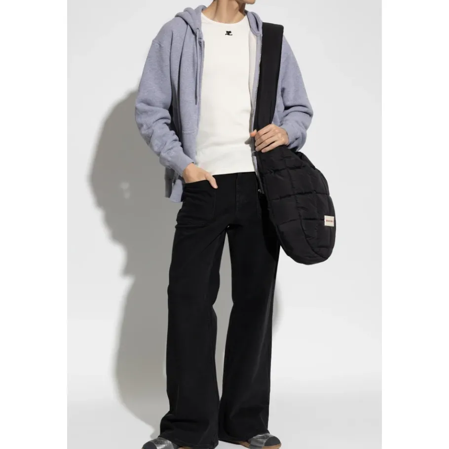 JW Anderson Front Zip Hoodie-Heren Truien & Vesten