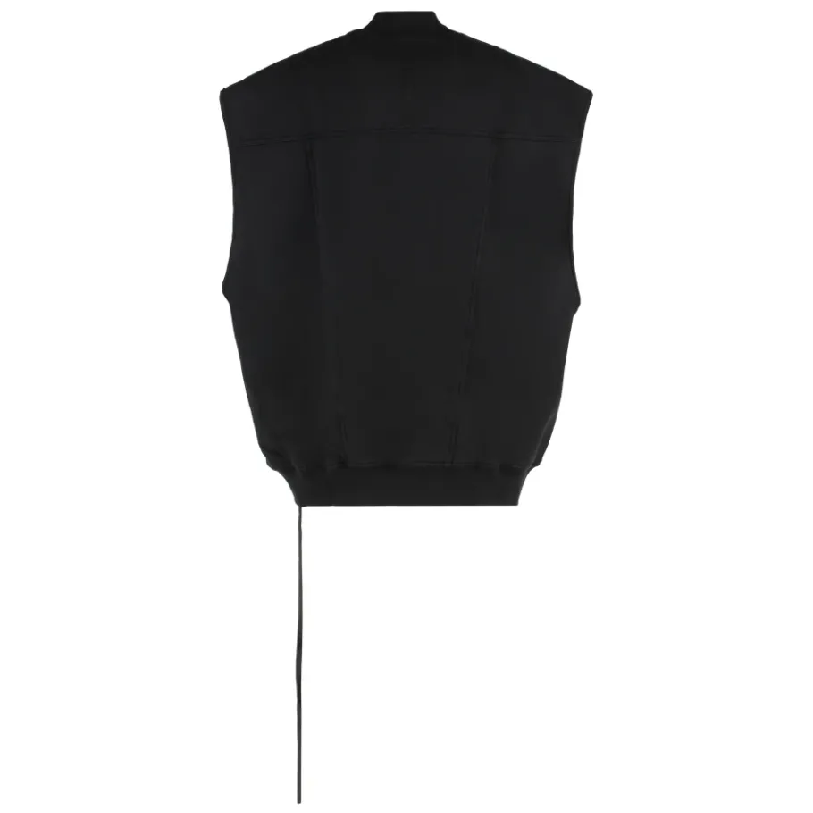 Rick Owens Full Zip Cotton Hoodie-Heren Jassen