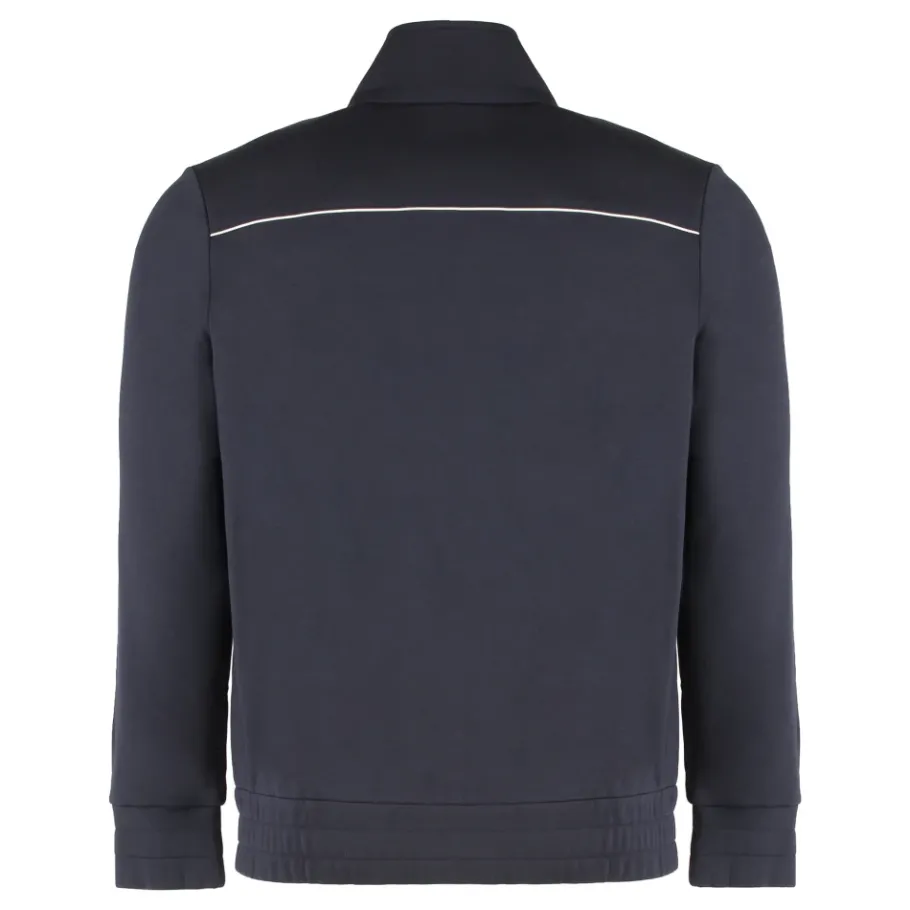 Moncler Full-zip Hoodie van een katoenmix-Heren Truien & Vesten