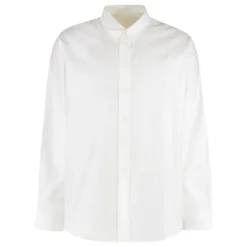 Givenchy 4G Geborduurd Katoenen Shirt-Heren Overhemden