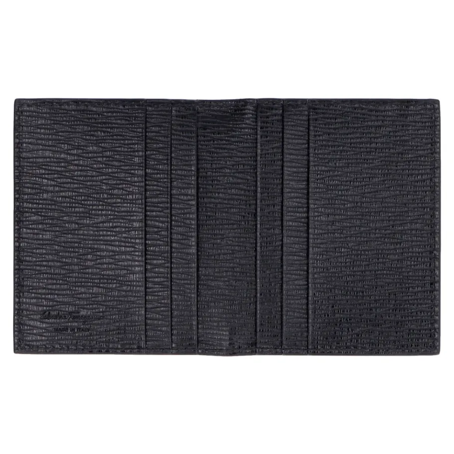 Ferragamo Gancini leren kaarthouder-Heren Portefeuilles