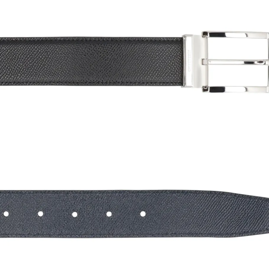 Ferragamo Gancini Omkeerbare Leren Riem-Heren Riemen