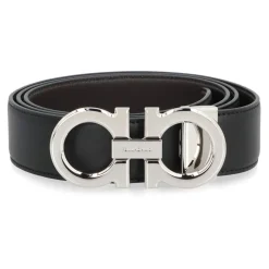 Ferragamo Gancini Reversible Leren Riem-Heren Riemen