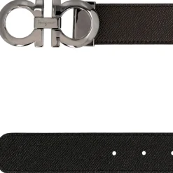 Ferragamo Gancini Reversible Leren Riem-Heren Riemen