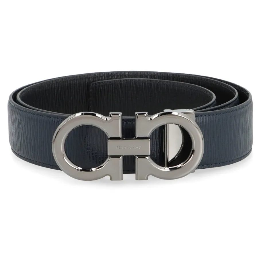 Ferragamo Gancini Reversible Leren Riem-Heren Riemen